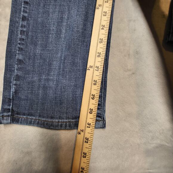 Lucky Brand Jeans Mens 32x31 Blue 221 Straight Medium Wash Stretch Denim Classic - Picture 7 of 10